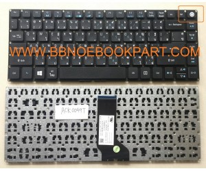 Acer Keyboard คีย์บอร์ด E5-422 E5-422G E5-432 E5-432G E5-452G E5-473 E5-473G E5-474 E5-474G E5-475 E5-475G E5-491G  / ES1-411 ES1-421 ES1-431  Swift3  SF314  SF314-15  ภาษาไทย อังกฤษ 